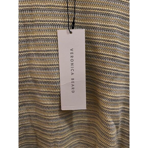 Veronica Beard Boise Sweater in Yellow Multi sz XL NWT - Picture 6 of 8